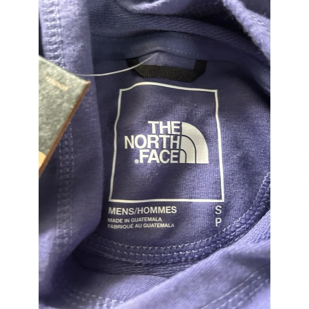 The North Face Men's Hooded Longsleeve Slim Fit Cave Blue Small Shirt